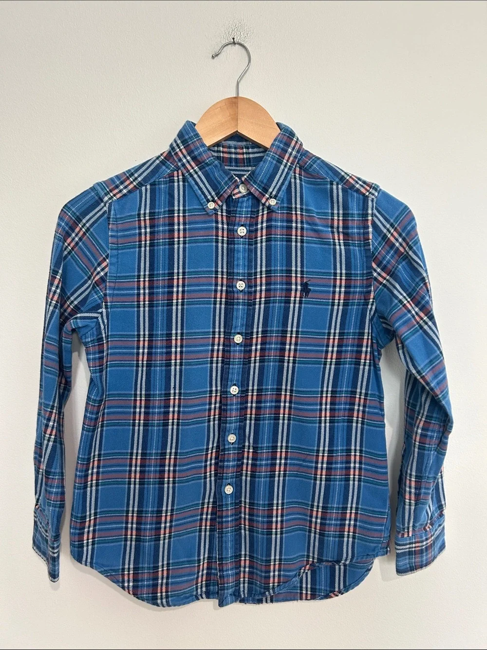 Polo Ralph Lauren Boys Bundle of 4 Button Up Shirts Size Medium 10-12 EUC